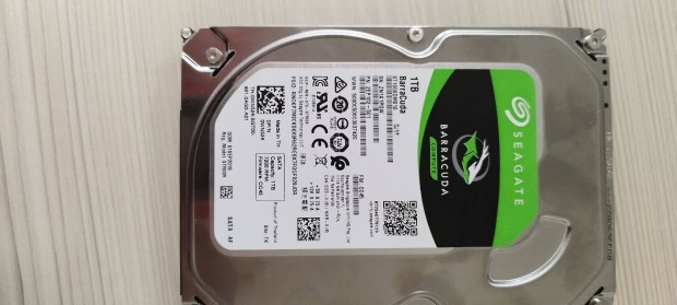 Seagate 1TB asztali szmtgp merev lemez elad