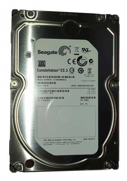 Seagate 2TB HDD merevlemez SATA 3.5" 100/100 #6VP6