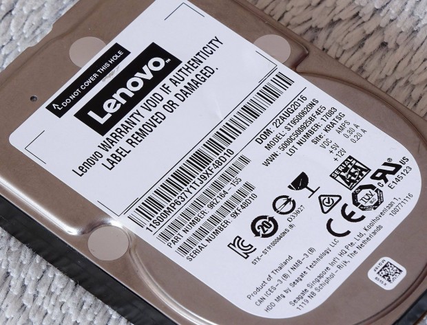Seagate 500GB 2.5-es HDD, kifogstalan!