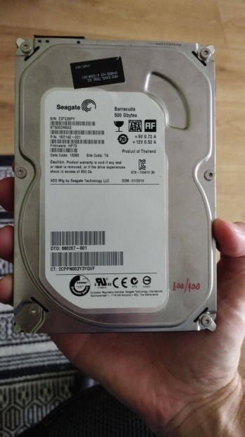 Seagate 500 Gb Hdd