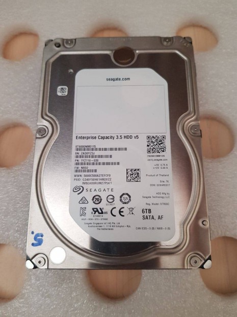 Seagate 6TB Hibtlan 100%-os 3.5" SATA HDD meghajt Elad !