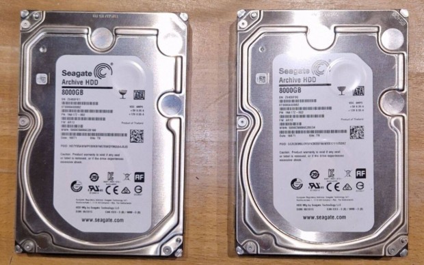 Seagate Archive 8T HDD elad