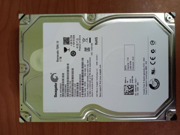 Seagate Barracuda HDD 1TB