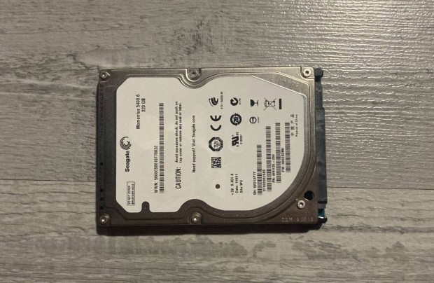 Seagate Momentus notebook laptop HDD Winchester Merevlemez 2.5 360GB