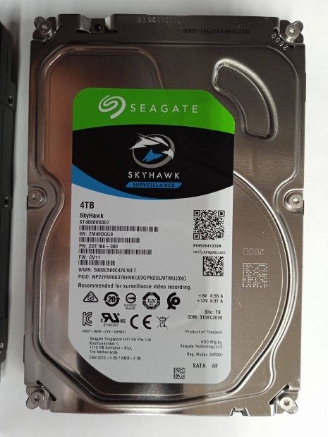 Seagate Skyhawk 4TB HDD