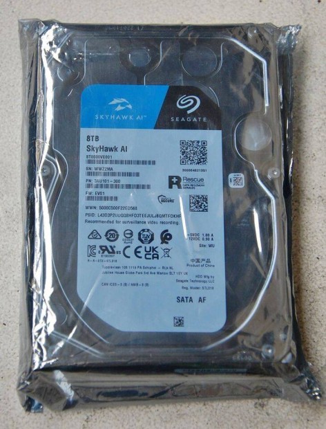 Seagate Skyhawk 8TB AI HDD ST8000VE001