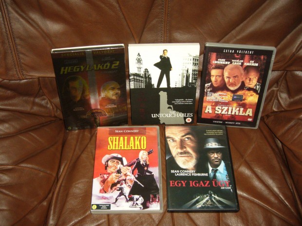 Sean Connery . dvd - Blu-ray filmek Cserlhetk Blu-ray filmekre