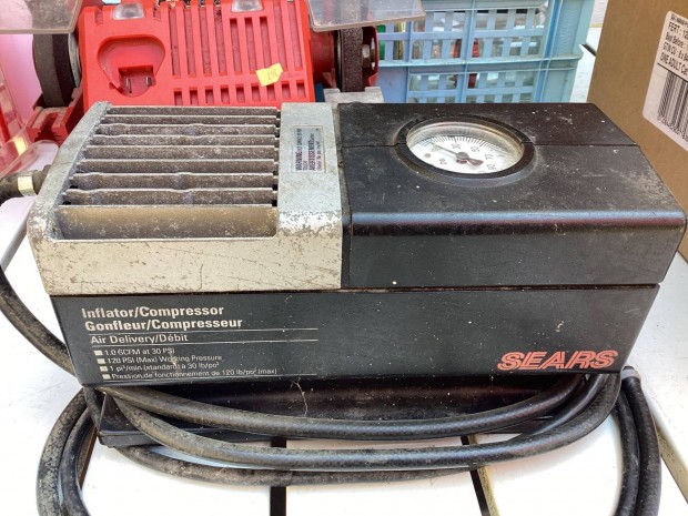 Sears elektromos kerk pumpa max. 30psi kb. 2000 bar