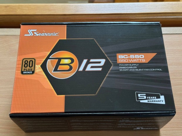 Seasonic B12 BC 550W PC tpegysg