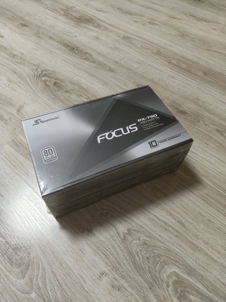 Seasonic Focus PX-750 tápegység Platinum minősítés, bontatlan