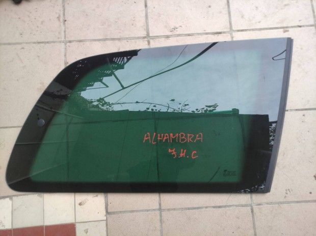 Seat Alhambra VW Sharan 2000-2006 jobb C oszlop ablak �veg