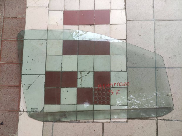 Seat Alhambra VW Sharan 2000-2006 jobb els� ablak �veg