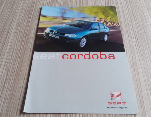 Seat Cordoba (1998) magyar nyelv prospektus, katalgus. 