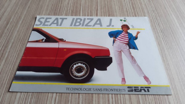 Seat Ibiza J. (1986) prospektus, katalgus.