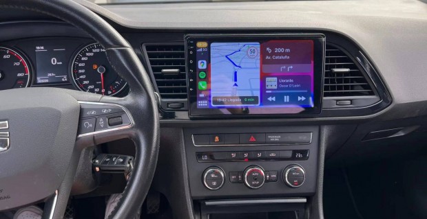 Seat Leon Mk3 Android Kijelz Multimdia Carplay 2Din Rdi Navigci