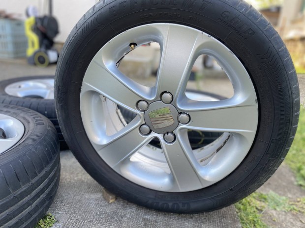 Seat Leon mk2 gyári 16"-os alufelni szett 5x112