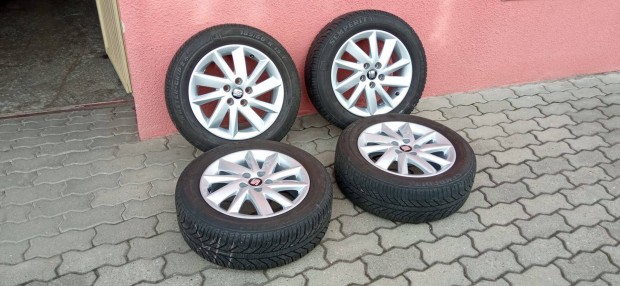 Seat alufelni 15" 5x100 tli gumi 15 VW Skoda