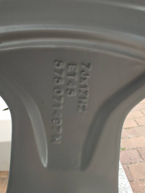 Seat gyári 17col alufelni új 5x112 vw skoda audi