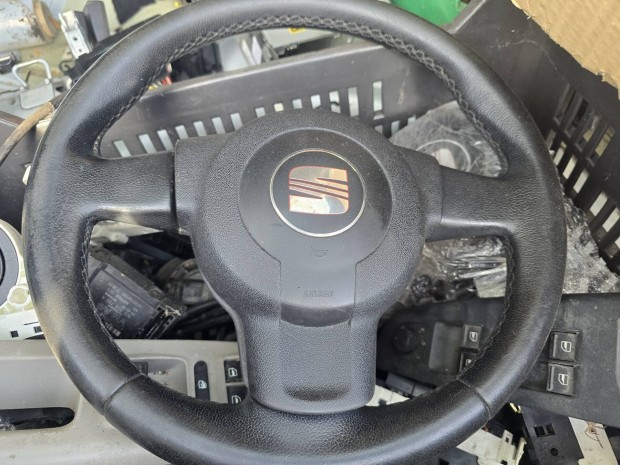 Seat leon 1P0 bőr kormány + légzsák
