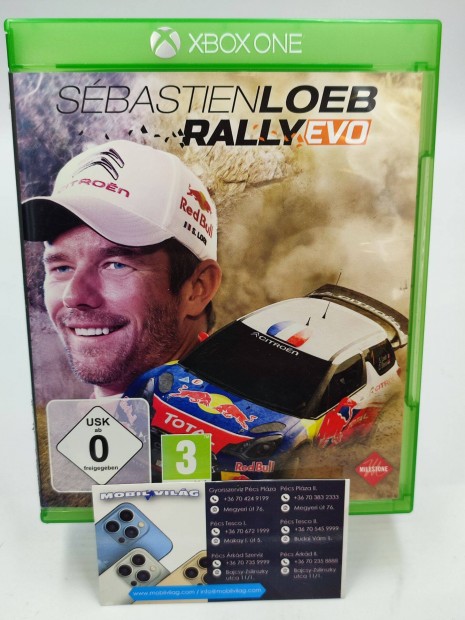 Sebastian Loeb Rally Evo Xbox One Garancival #konzl0277