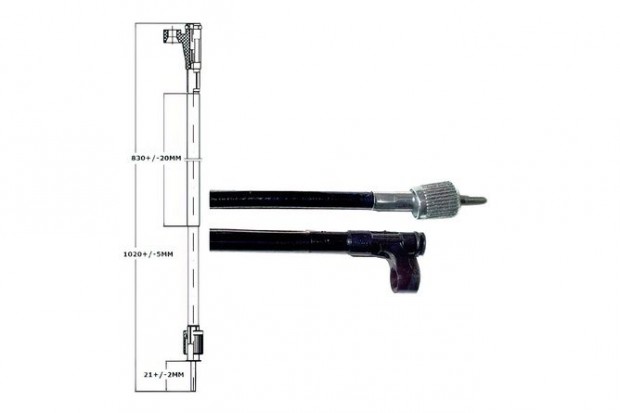 Sebessgmr kbel Sym Fiddle 2 / 3 50 / 125