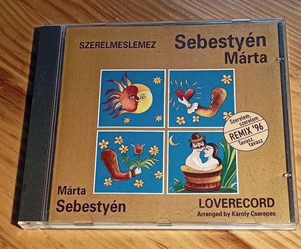 Sebestyn Mrta - Szerelmeslemez (Loverecord) CD