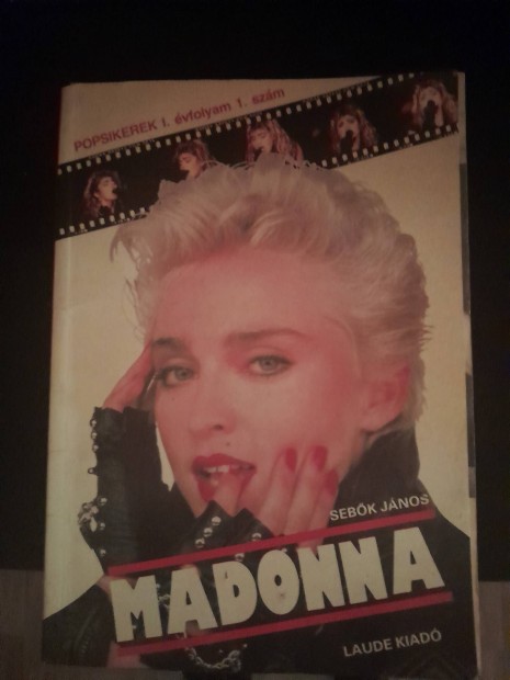 Sebk Jnos Madonna magazin 1988-as