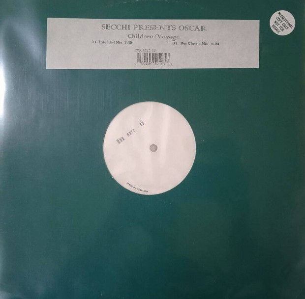 Secchi Presents Oscar - Children / Voyage (Vinyl,1996)