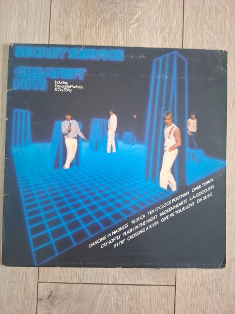 Secret Service greatest hits bakelit lemez