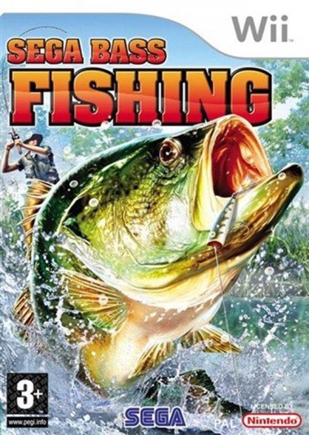 Sega Bass Fishing Nintendo Wii jtk