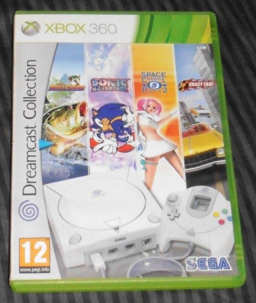 Sega Dreamcast Collection (4db Jtk) Gyri Xbox 360 Jtk akr flro