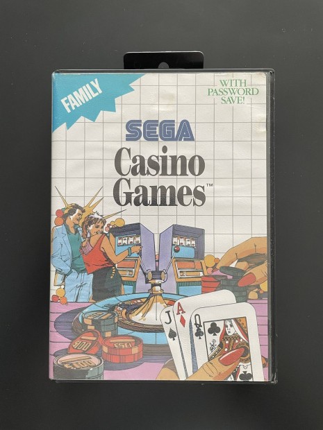 Sega Master System Casino Games Játék