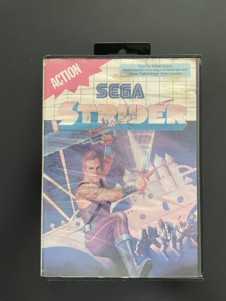 Sega Master System Strider Játék
