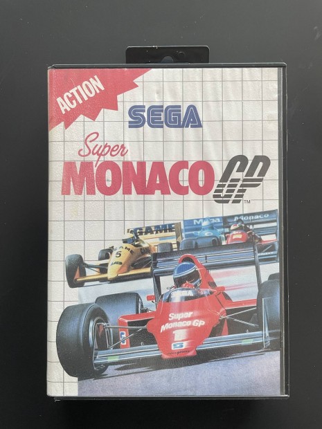 Sega Master System Super Monaco GP Játék