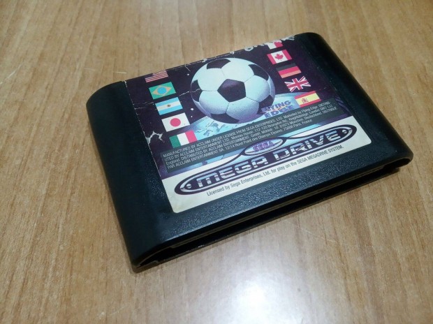 Sega Mega Drive Champions World Class Soccer jtk kazetta, cartridge