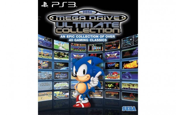 Sega Mega Drive Ultimate Collection Ps3 lemezes jtk