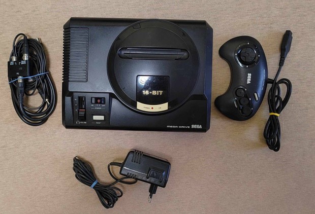 Sega Megadrive 16bit gyri tartozkaival - szp llapot -