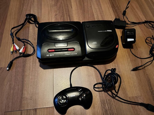 Sega Megadrive 2 Mega CD 2 konzol