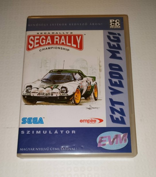 Sega Rally championship szimultor pc jtk 