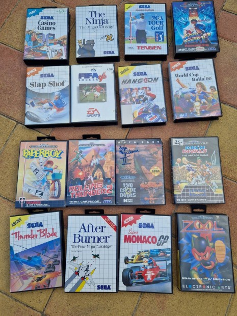 Sega játékok.