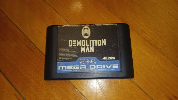 Sega mega drive Demolition Man a Pusztt jtk kazetta