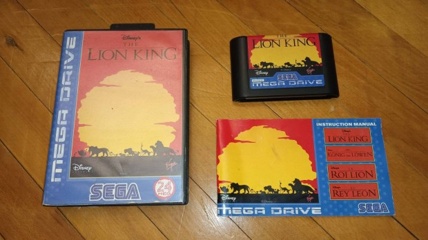 Sega mega drive Lion King komplett jtk