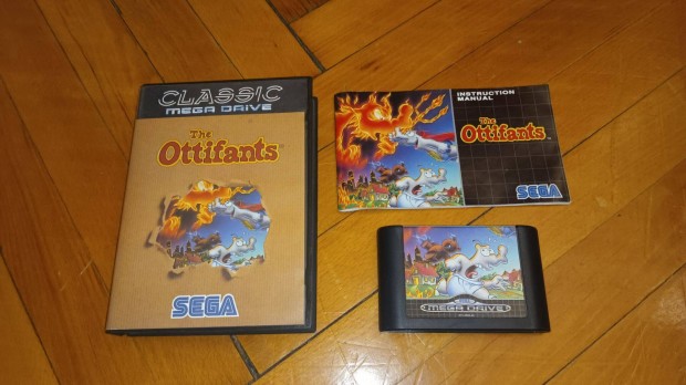 Sega mega drive The Ottifants jtk kompletten