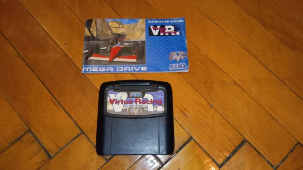 Sega mega drive virtua racing kazetta + manual