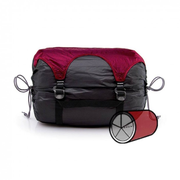 Segsac Traveller - Osztott kompresszis zsk 18,5 L