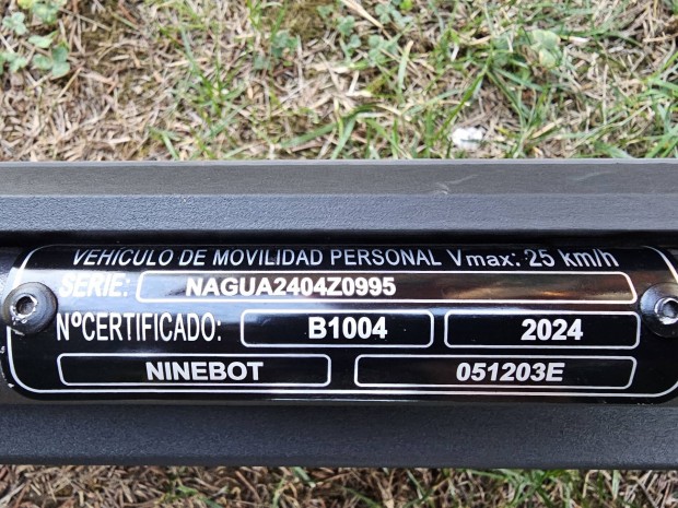 Segway Ninebot F2 Pro roller garanciális