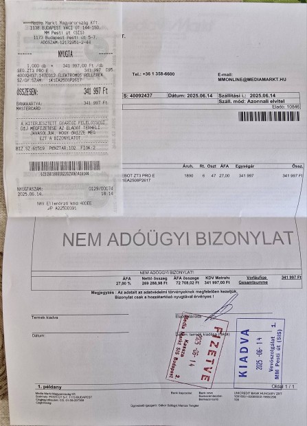Segway ZT3pro roller új, eladó