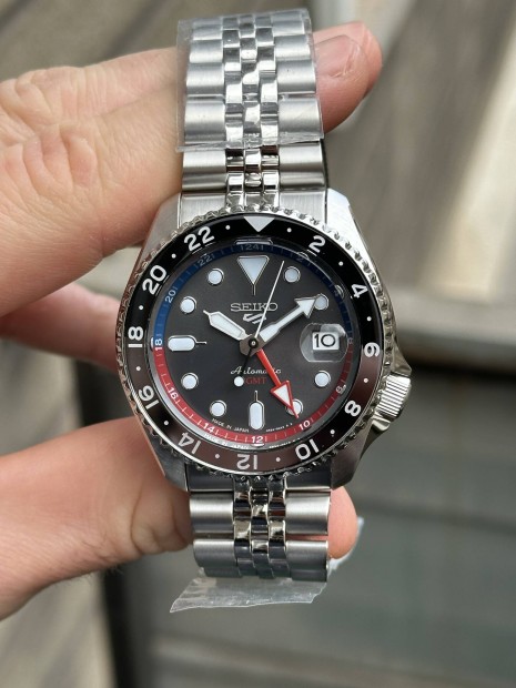 Seiko 5 Sports GMT Ssk019K1 j, automata karra 