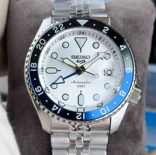 Seiko 5 Sports GMT Ssk033K1 j, automata karra 