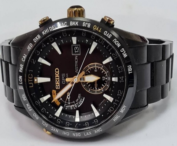 Seiko Astron GPS Solar Limited Edition 5000db. Kintaro Hatori 18K